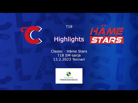 Highlights Classic - Häme Stars T18 SM-sarja 13.2.2023