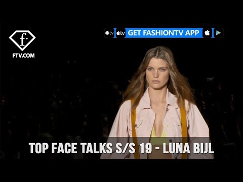 Luna Bijl Top Face Talks Spring/Summer 2019 | FashionTV | FTV