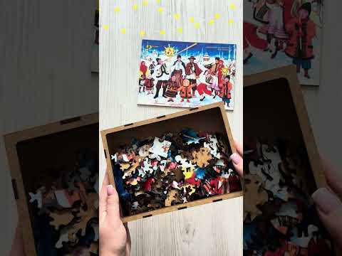 Пазл дерев`яний UkrainianPuzzles Українське різдво