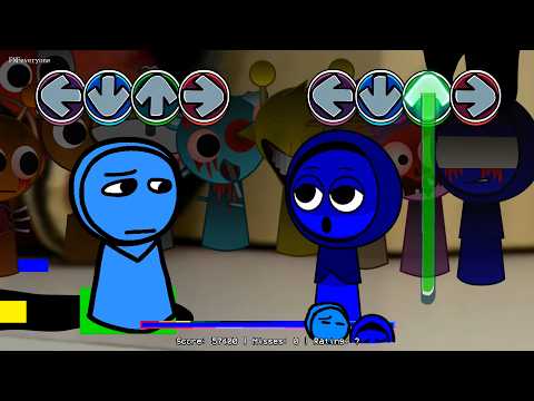 [SWAP] FNF Sprunked All Phases Sings Sliced Pibby | Incredibox Sprunki FNF Mods