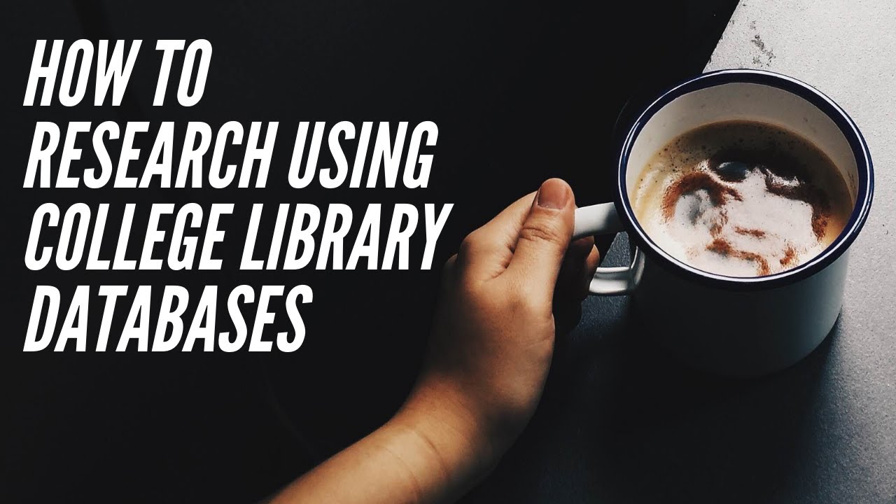 Researching Using College Databases