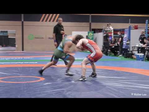MOSTAFA REZAEIFAR v DAVID CLASS   [4K VIDEO]   -  AUSTRALIAN NATIONAL WRESTLING CHAMPIONSHIPS 2022
