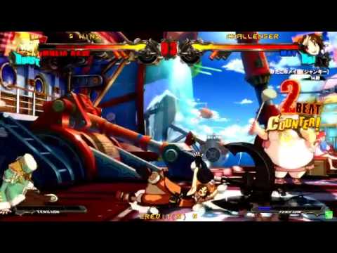 2014/8/23 GGXrd Mikado stream - Nakamura(MI) matches