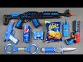Guns Toys Potato Chips Pepsi Can Toys from the Box