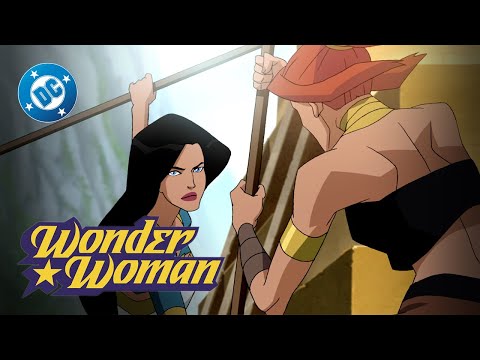 Thumbnail of the video: DC Super Scenes: Diana Fights Artemis