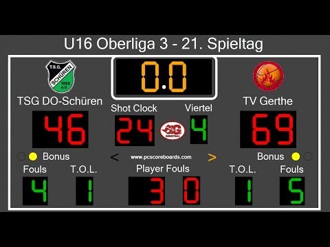 TV Gerthe U16 @ TSG 1868 Schüren | HIGHLIGHTS (13/14)
