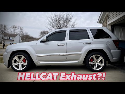 HELLCAT Exhaust On My WK1 Jeep SRT8