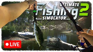 Sprinting through a river to grab your fish | ULTIMATE FISHING SIMULATOR 2