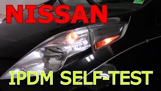 Perform some automated tests on your Nissan vehicle with the IPDM Self-Test!