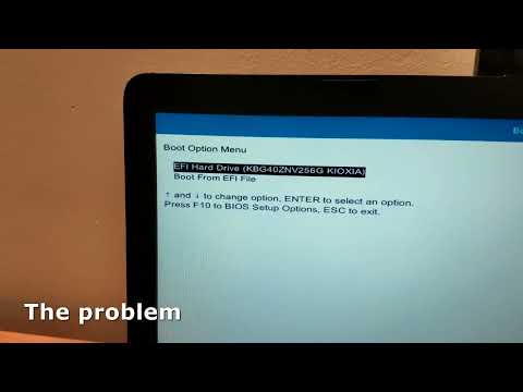 Hp boot deals drive