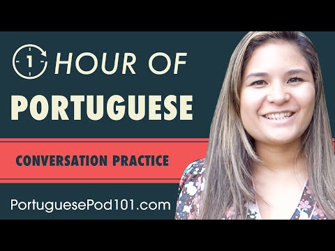 1 Hour of Portuguese Conversation Practice - Improve Speaking Skills