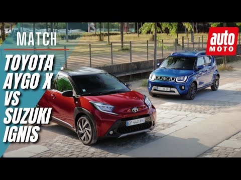 Toyota Aygo X vs Suzuki Ignis : le combat des SUV de poche