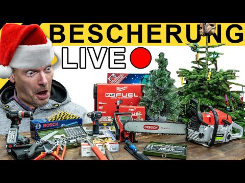 MEHR GEHT NICHT! UNSERE GRÖSSTE WERKZEUG VERLOSUNG | BAUFORUM24 NEWS #65 - LIVE!