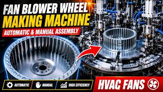 Impeller Fan Blower Wheel Making Machine| Automatic Assembly