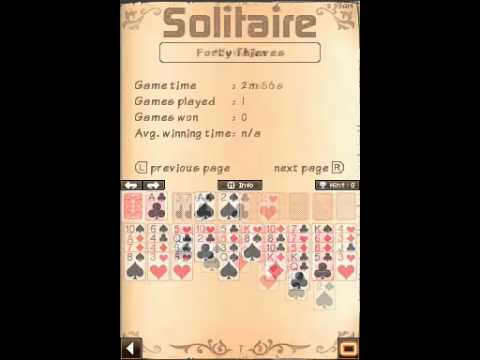 Peg Solitaire Nintendo DS