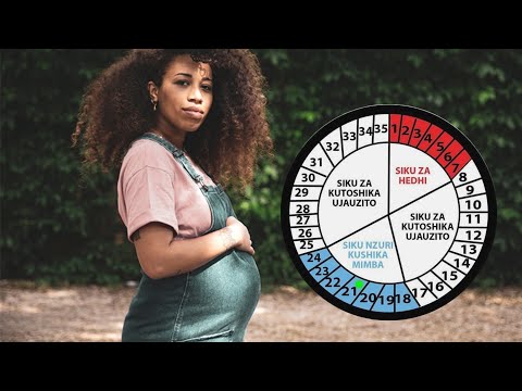 NJIA RAHISI YA KUHESABU SIKU HATARI ZA KUSHIKA MIMBA KWA URAHISI