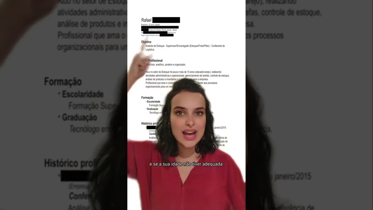 ANÁLISE DE CURRÍCULO PART 1 | MOSTRANDO ERROS E ACERTOS FUTURANA #shorts