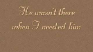 He Wasn&#39;t There Lyrics by Lily Allen