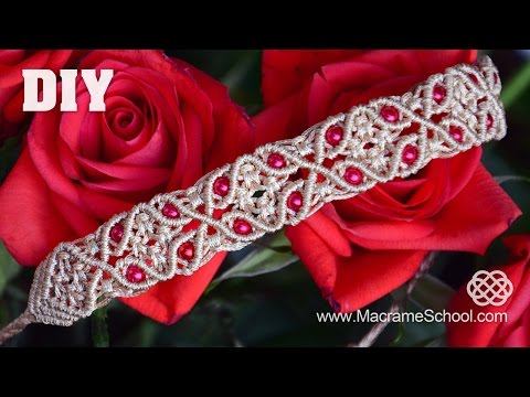 Heart Friendship Bracelet for Valentines Day DIY Tutorial