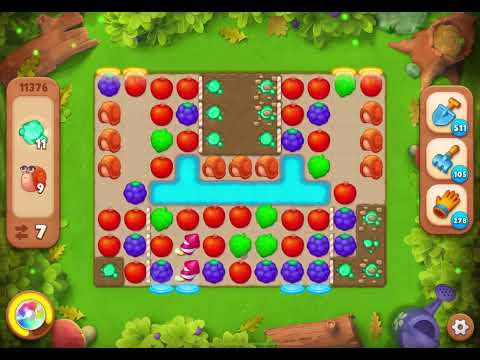 GardenScapes Level 11376 no boosters
