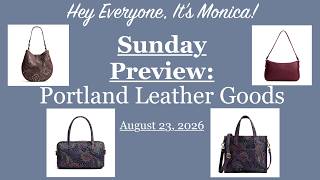 Preview is FIRE! Carnival, Sepia, Planetary, Cabernet, Pebbled Olive! @portlandleather #plgpartner