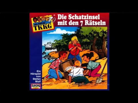 Reupload: TKKG Hörspiel: Die Schatzinsel mit den 7 Rätsel - (komplett)