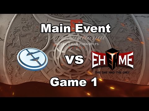 [Game 1] Evil Geniuses vs Ehome Full Highlights #TI6 Main Event