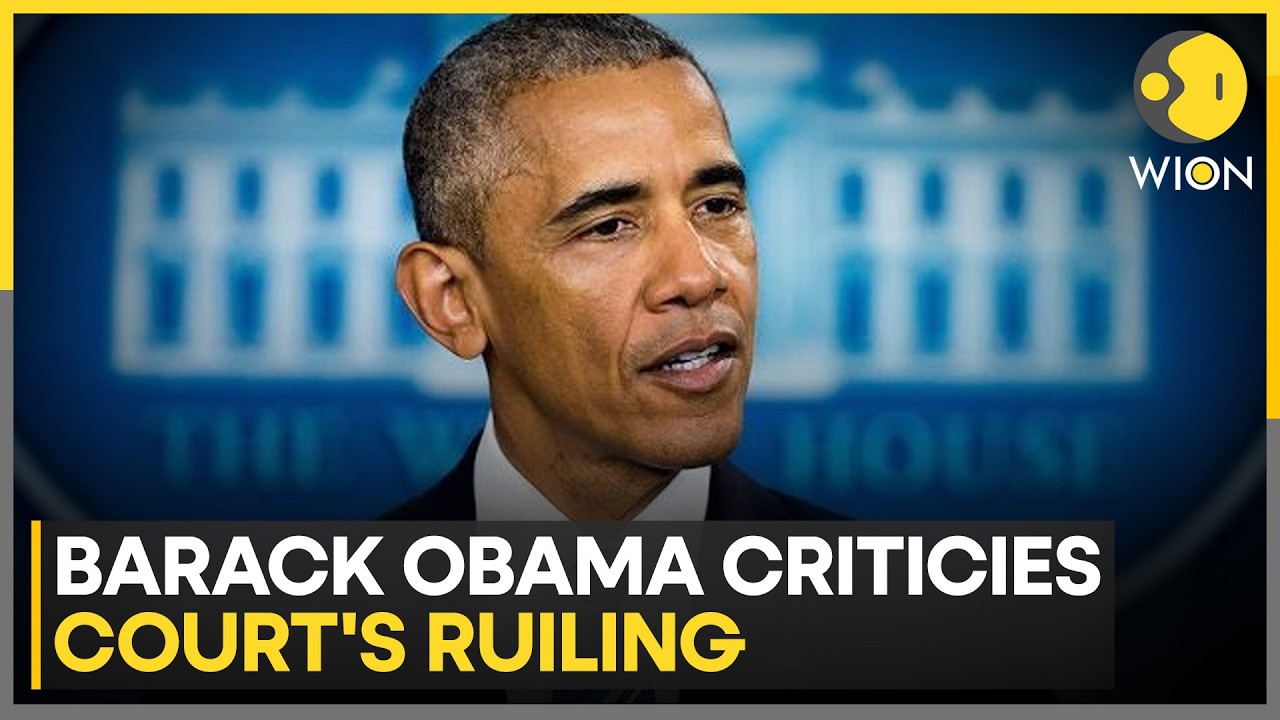 Barack Obama Slams Court Ruling, Verdict On Voting Rights Act Sparks Debate | WION News