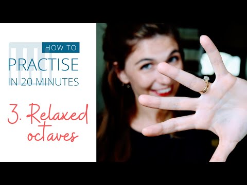 How to practise OCTAVES in 20 minutes: Efficient piano practice tips | Professional piano practice