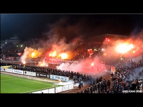 Russian Ultras Spartak Moscow Riots 2013 Russische Hooligans gegen Polizei