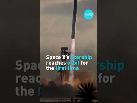 Space X’s Starship reaches orbit for the first time