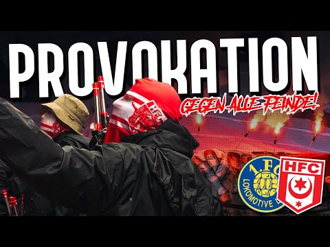 HFC-Ultras provozieren alle Feinde bei Jubiläumsfeier! (Halle - LOK)