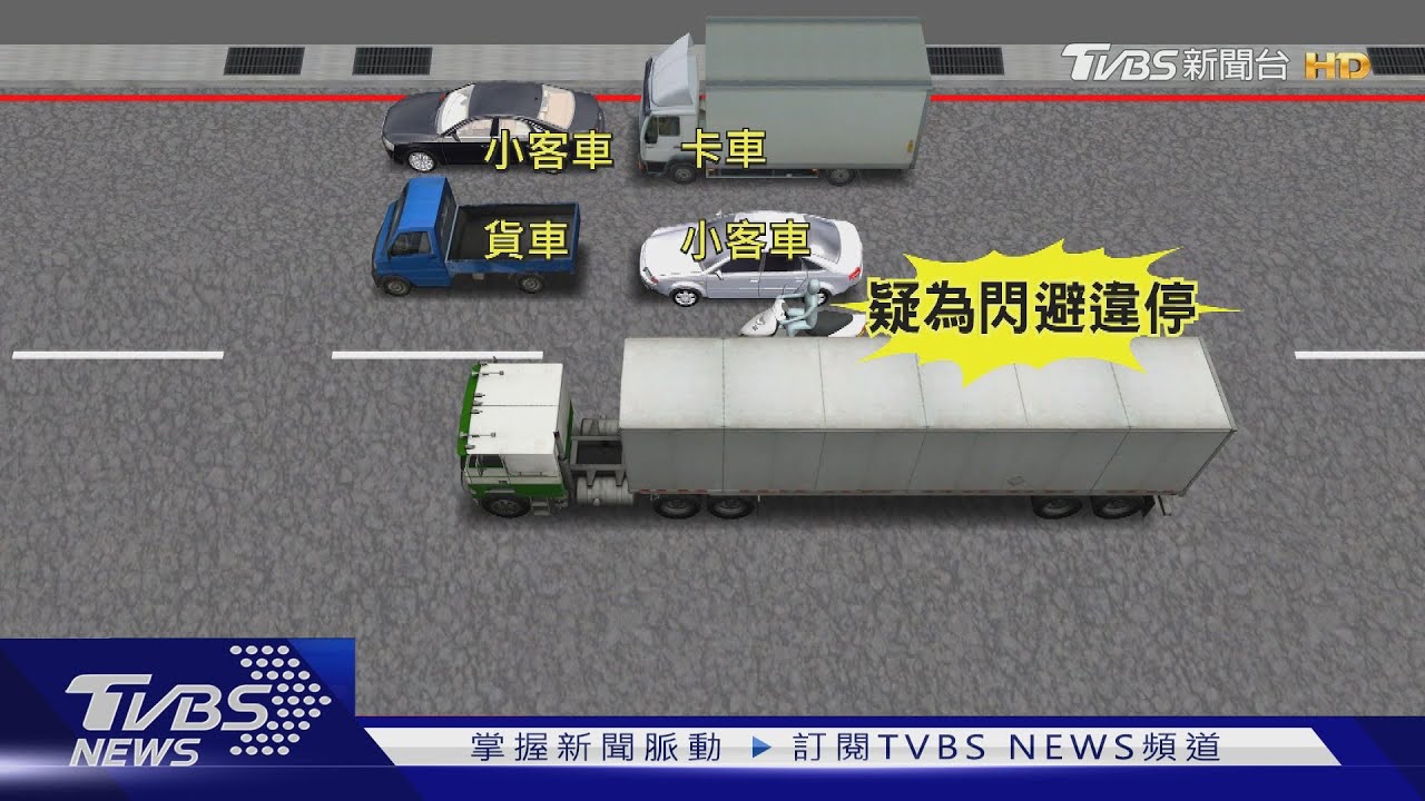 騎士疑閃違規併排釀撞 肇責出爐駕駛控不合理