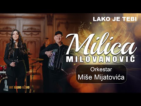 Milica Milovanovic & ork. Mise Mijatovica - Lako je tebi (Cover 2023)