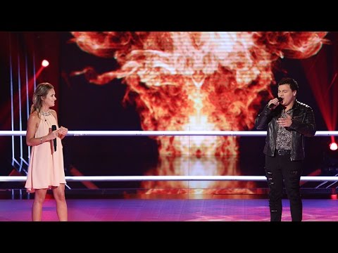 Izabella Jakab & Robert Botezan - Demons | Confruntari | Vocea Romaniei 2016