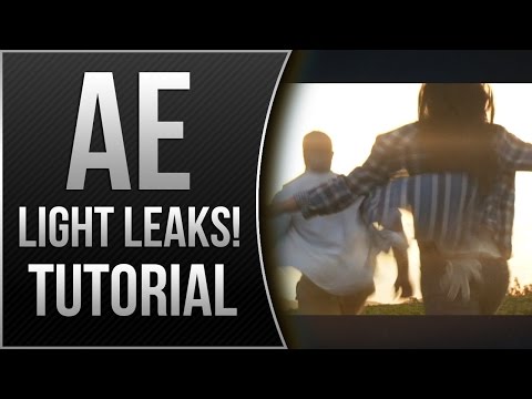 After Effects LIGHT Leaks TUTORIAL │ Create Your OWN Cinematic Light Leaks