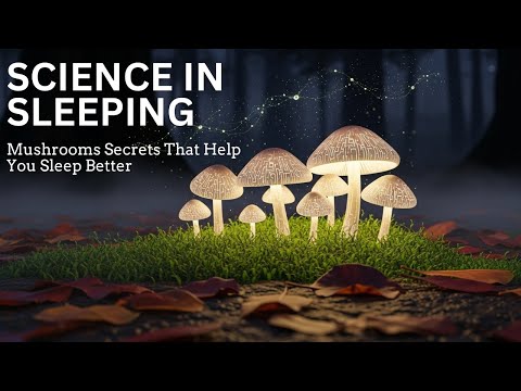 🌙 Science in Sleeping | Relaxing Mushroom Facts That Boost Your Sleep Naturally 🌙