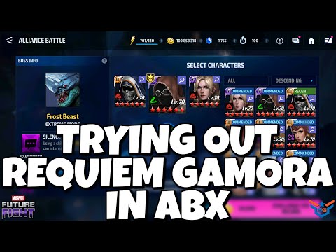 TRYING OUT REQUIEM GAMORA IN ABX | MARVEL FUTURE FIGHT