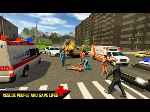 Accident City Ambulance Rescue Simulator 19 Android Gameplay | games lovers