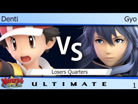 XDL 1 - Denti (PT) vs Gyo (Lucina, Mega Man) Losers Quarters - SSBU