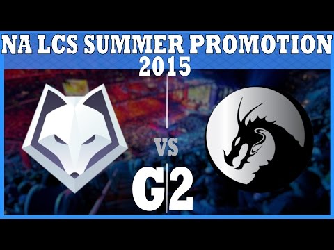 Team Dragon Knights vs Winterfox | Game 2 S5 NA LCS Summer 2015 Promotion Tournament | TDK vs WFX G2