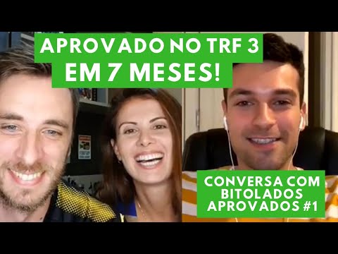 APROVADO no concurso do TRF 3 em APENAS 7 MESES!!! Descubra todos detalhes...