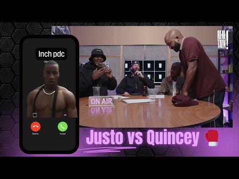 Quincey calls Inch (PDC) about the fight 🥊 (Justo vs Quincey)