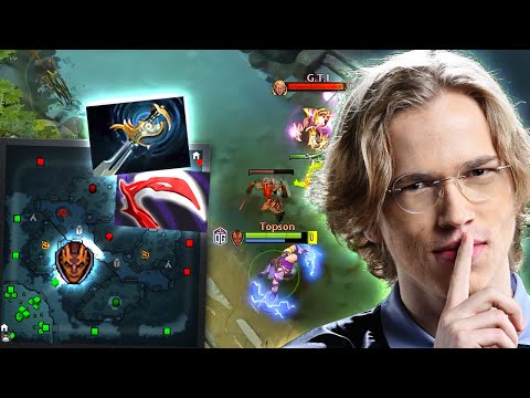 Topson NEXT LEVEL Mid Anti-Mage build...