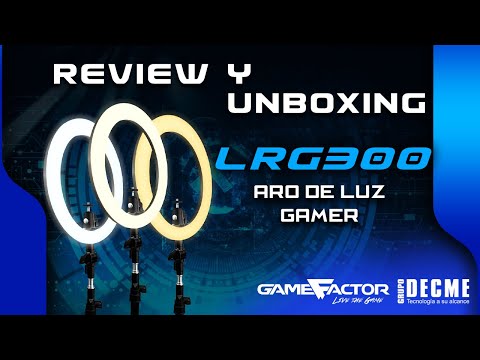 Lampara Gamer GameFactor LRG300 LED USB Con Tipie Walmart en línea