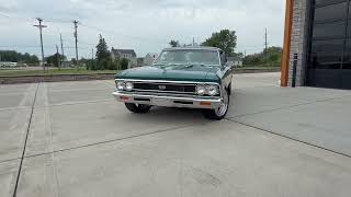 427-Powered 1966 Chevrolet Chevelle SS 4-Speed Start Up & Idle
