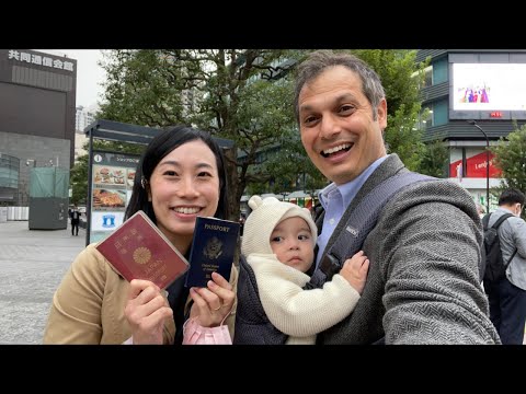 在東京美國大使館進行出生登記 (Registering Birth at Tōkyō US Embassy)