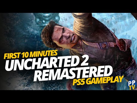 Uncharted 2 Remastered PS5 Gameplay First 10 Minutes Opening Train Scene | Just 10 Minutes