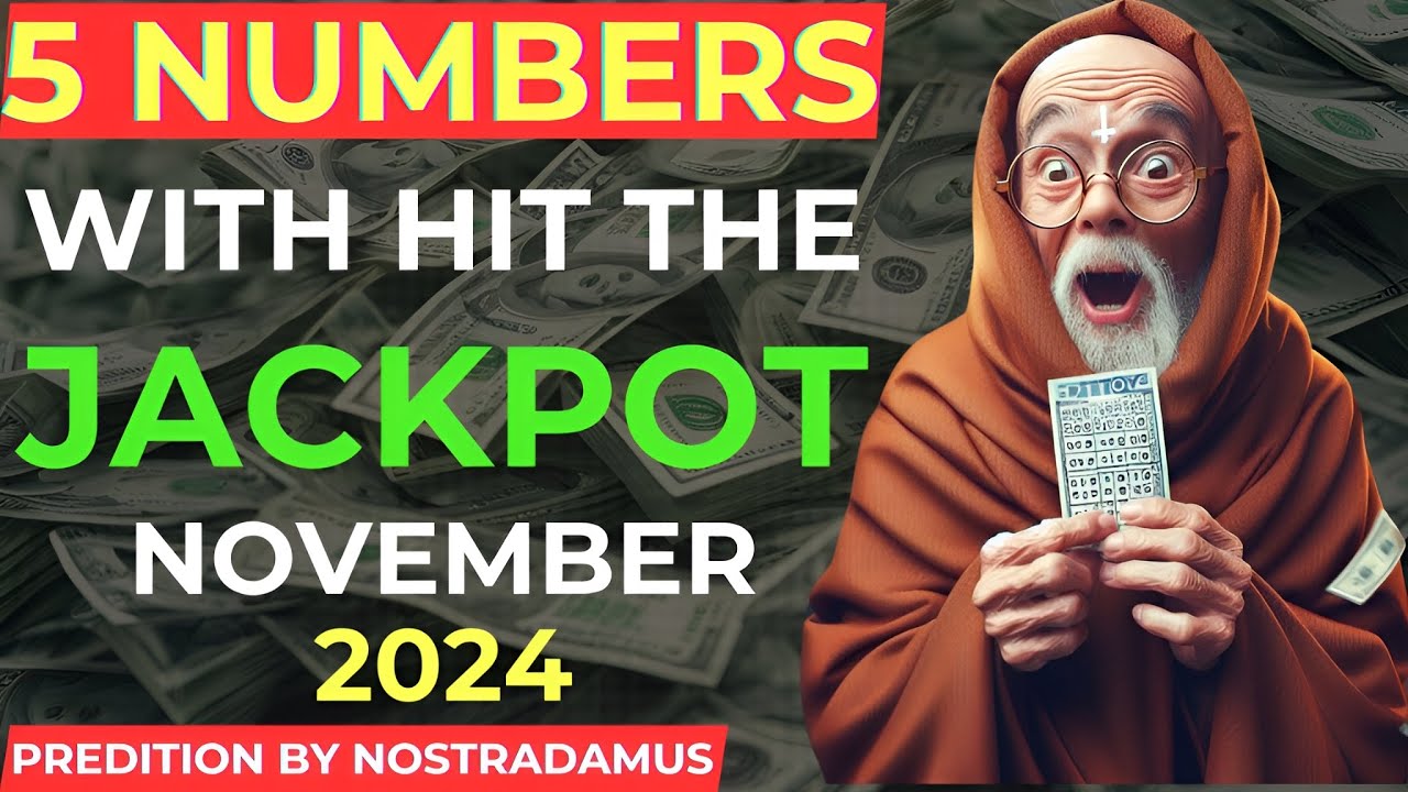 Nostradamus Prediction⭐️ 5 LUCKY NUMBERS to Hit the Jackpot 💰 in November 2024 | Inner Peace Lessons