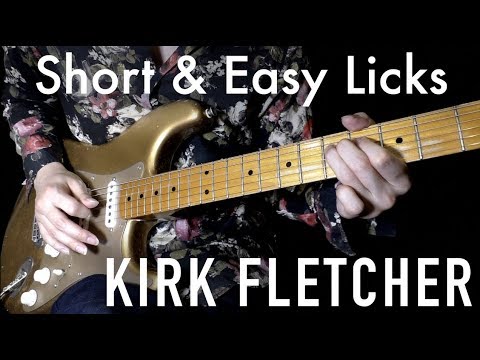 Blues Guitar Lesson: "Kirk Fletcher" Blues Licks in G | #192
